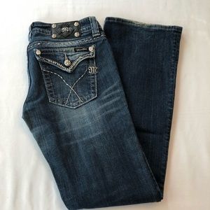Excellent condition Miss Me boot cut jeans